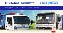 Desktop Screenshot of drzazga.pl